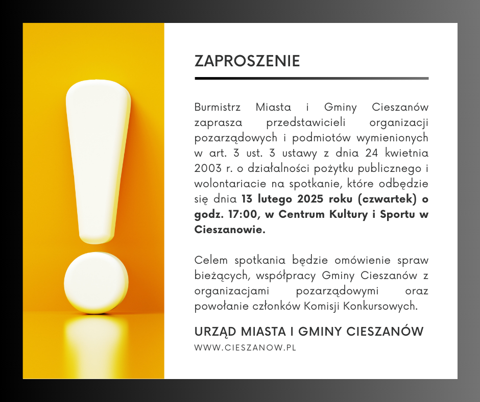 ZAPROSZENIE